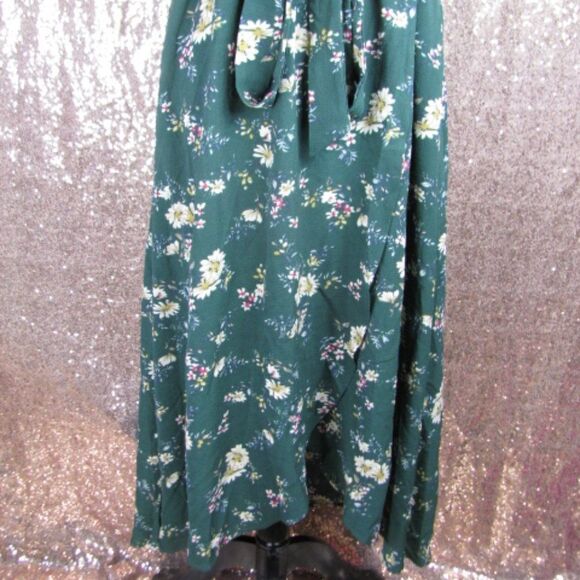 NWT BloomChic green cold shoulder dress 12/ L - Picture 5 of 11